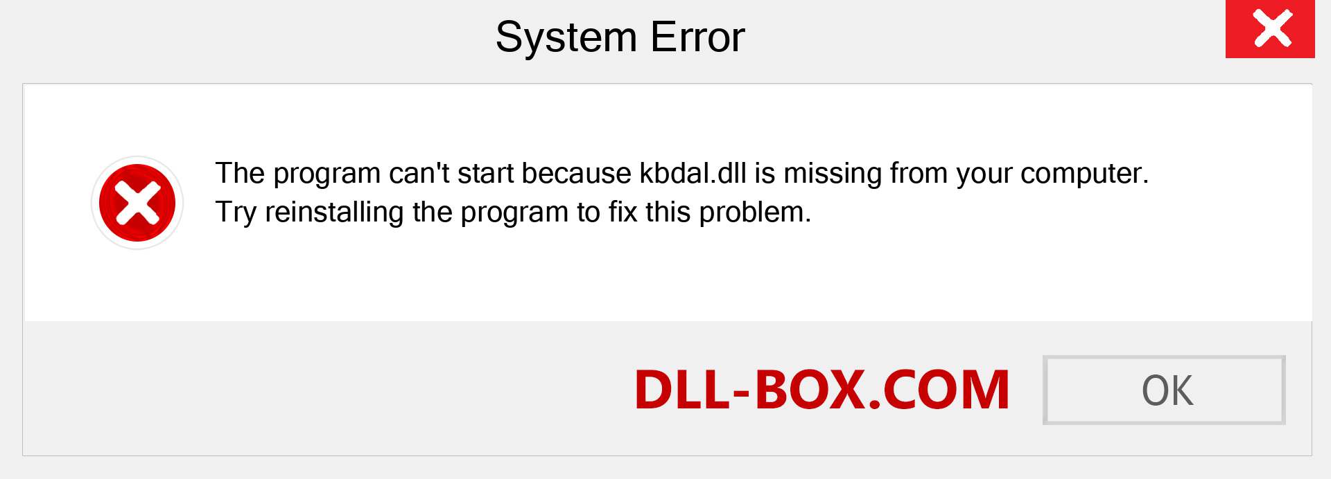  kbdal.dll file is missing?. Download for Windows 7, 8, 10 - Fix  kbdal dll Missing Error on Windows, photos, images